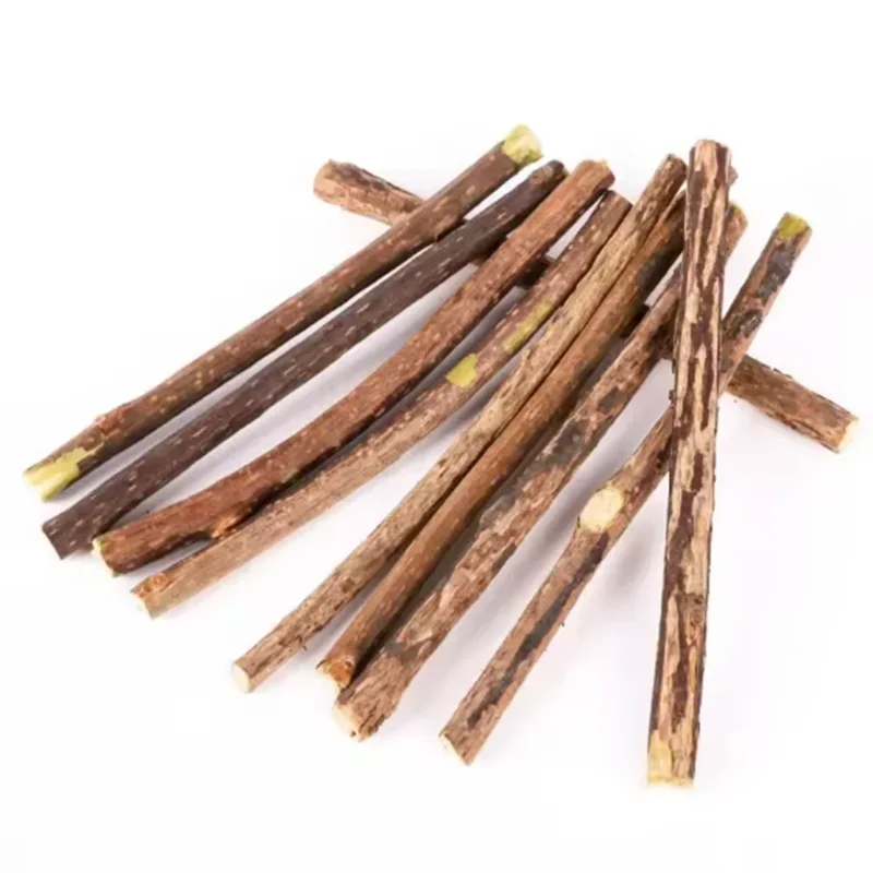 Natural Silvervine Sticks for Cats Teeth Cleaning Chew Toys Kitten Teething Training Catnip Teaser Pet Supplies