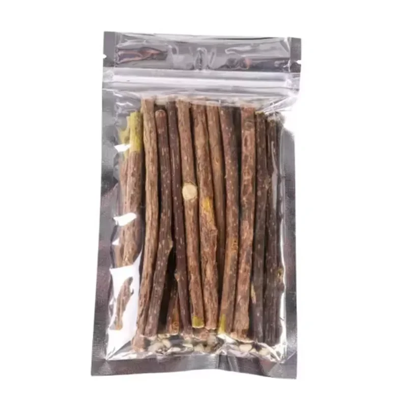 Natural Silvervine Sticks for Cats Teeth Cleaning Chew Toys Kitten Teething Training Catnip Teaser Pet Supplies