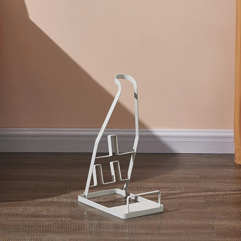 Universal Model Vacuum Cleaner Rack Set of Dust Collector Metal Storage Shelves for Household Simple Style Vertical Holder