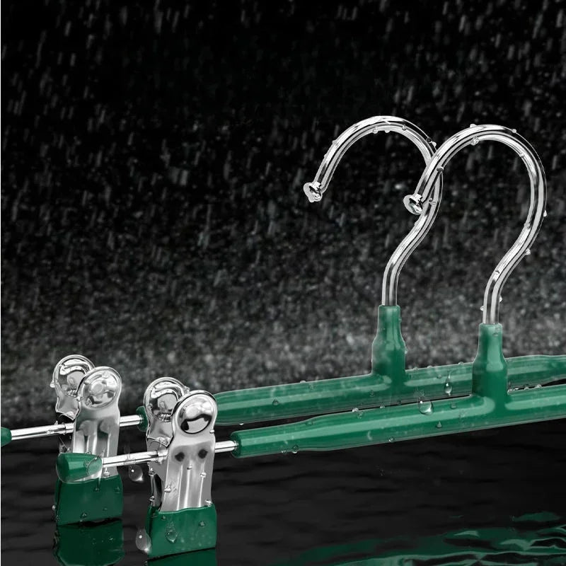 20/10/5PCs Stainless Steel Dress Hanger Pants Clip Clothes Racks Coat Clothing Skirt Clip Skirts Clip Hanger Skirt