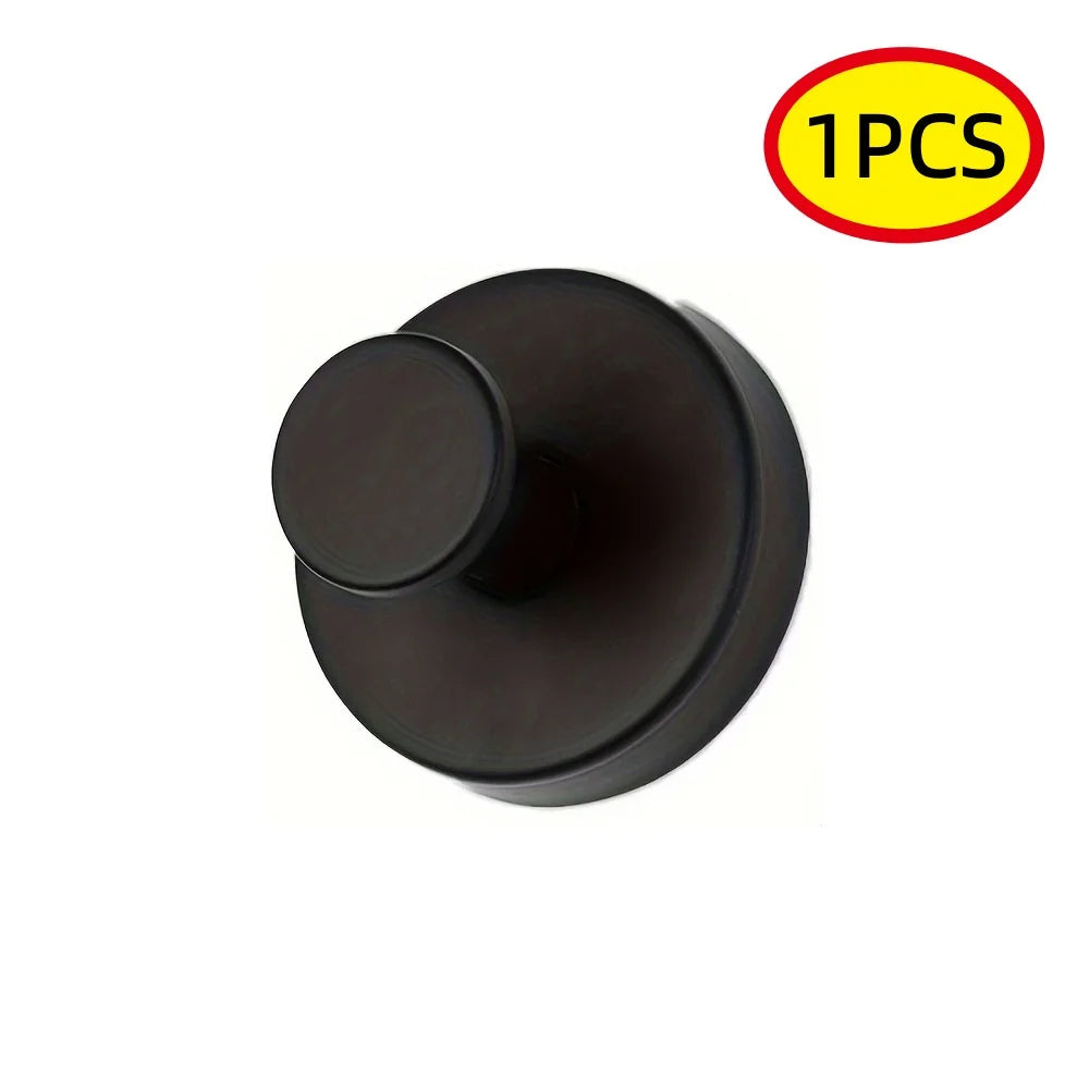 Reusable Stainless Steel Suction Cup Hook Waterproof Wall Mount Hooks Punch-free Kitchen Bathroom Wall Hanger Towel Clothes
